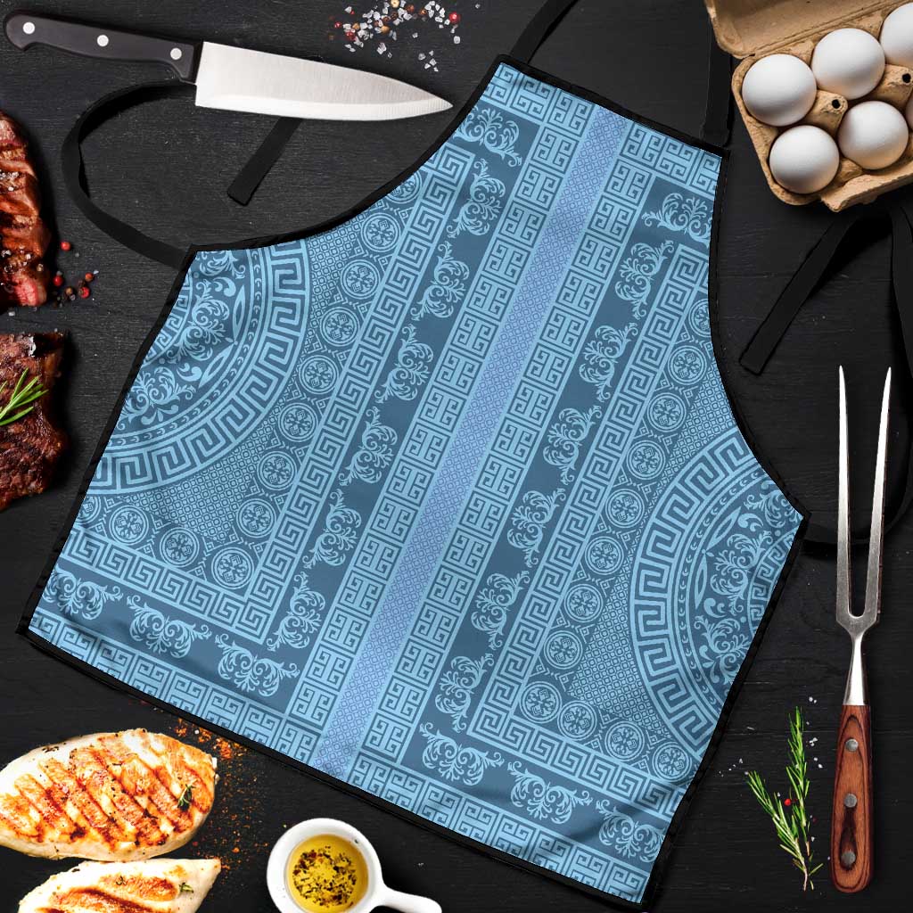 Greek Key Pattern Apron Ancient Meander Geometric Art