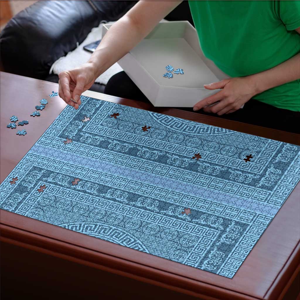 Greek Key Pattern Puzzle Ancient Meander Geometric Art