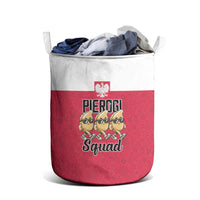 Funny Pierogi Squad Laundry Basket Polish Pride Food Humor
