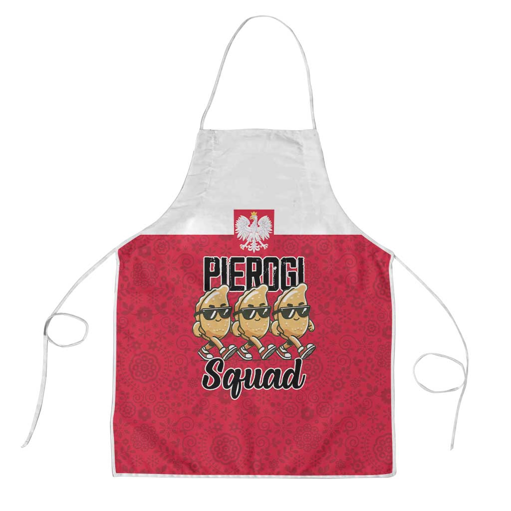 Funny Pierogi Squad Apron Polish Pride Food Humor