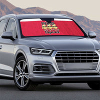 Funny Pierogi Squad Auto Sun Shade Polish Pride Food Humor