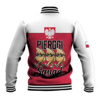 Funny Pierogi Squad Baseball Jacket Polish Pride Food Humor