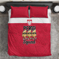 Funny Pierogi Squad Bedding Set Polish Pride Food Humor