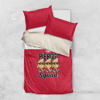 Funny Pierogi Squad Bedding Set Polish Pride Food Humor