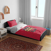 Funny Pierogi Squad Bedding Set Polish Pride Food Humor