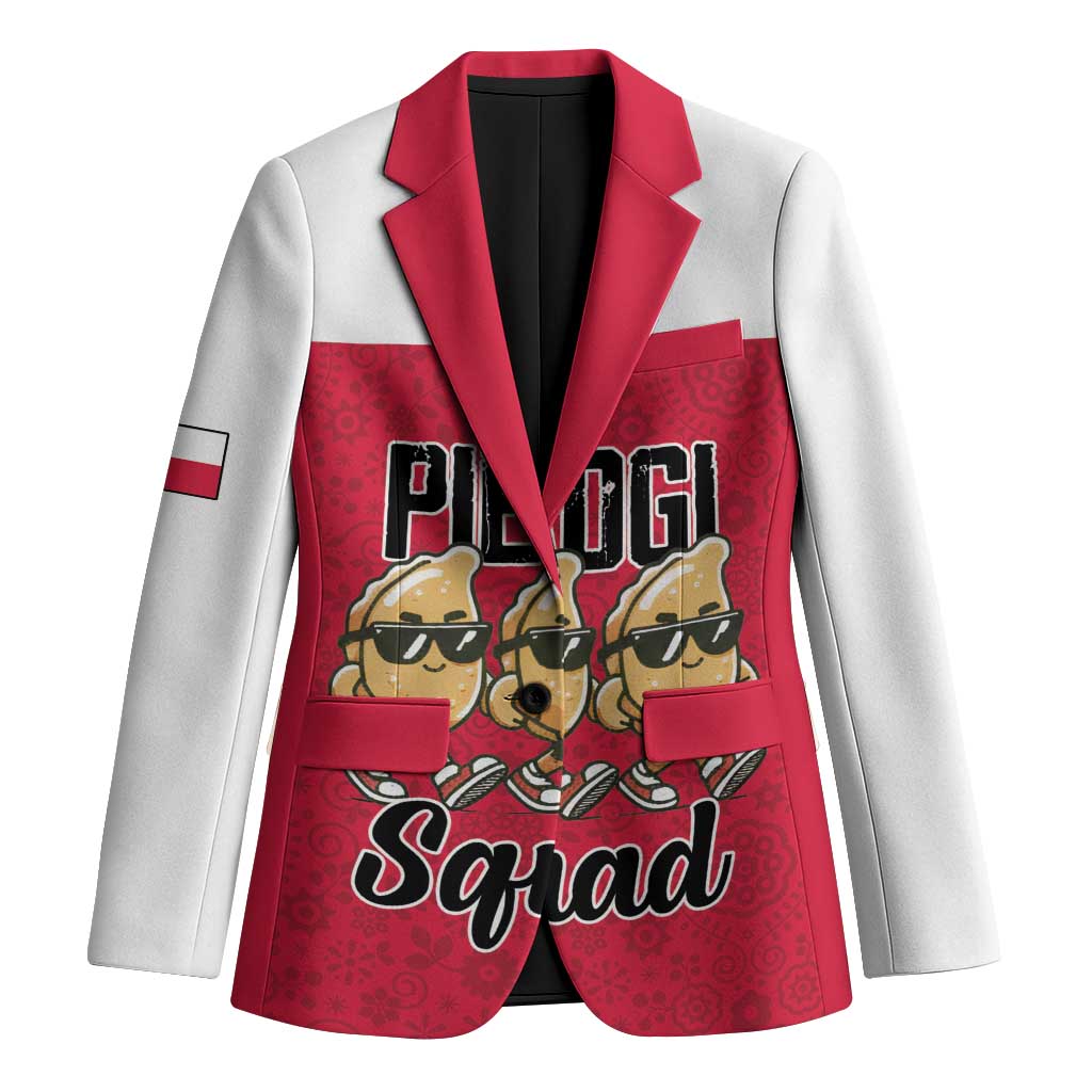 Funny Pierogi Squad Blazer Polish Pride Food Humor