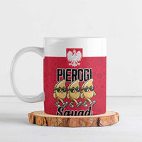 Funny Pierogi Squad Ceramic Mug Polish Pride Food Humor