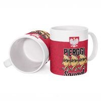 Funny Pierogi Squad Ceramic Mug Polish Pride Food Humor