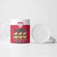 Funny Pierogi Squad Ceramic Mug Polish Pride Food Humor