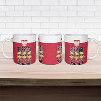 Funny Pierogi Squad Ceramic Mug Polish Pride Food Humor