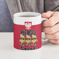 Funny Pierogi Squad Ceramic Mug Polish Pride Food Humor