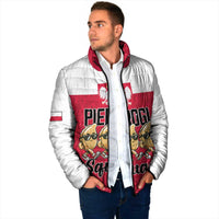 Funny Pierogi Squad Padded Jacket Polish Pride Food Humor
