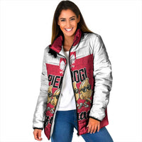 Funny Pierogi Squad Padded Jacket Polish Pride Food Humor