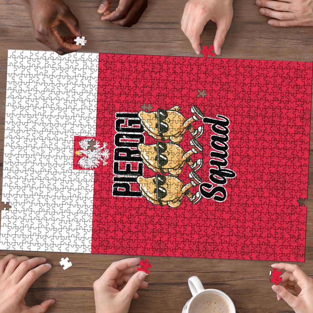 Funny Pierogi Squad Puzzle Polish Pride Food Humor