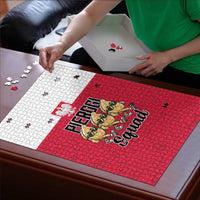 Funny Pierogi Squad Puzzle Polish Pride Food Humor
