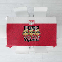 Funny Pierogi Squad Tablecloth Polish Pride Food Humor