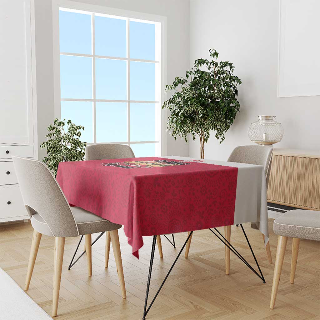 Funny Pierogi Squad Tablecloth Polish Pride Food Humor