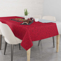 Funny Pierogi Squad Tablecloth Polish Pride Food Humor
