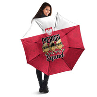 Funny Pierogi Squad Umbrella Polish Pride Food Humor