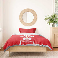 Custom Poland Volleyball Bedding Set Bialo–Czerwoni Go Champions