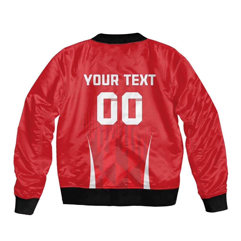 Custom Poland Volleyball Bomber Jacket Bialo–Czerwoni Go Champions