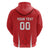 Custom Poland Volleyball Zip Hoodie Bialo–Czerwoni Go Champions