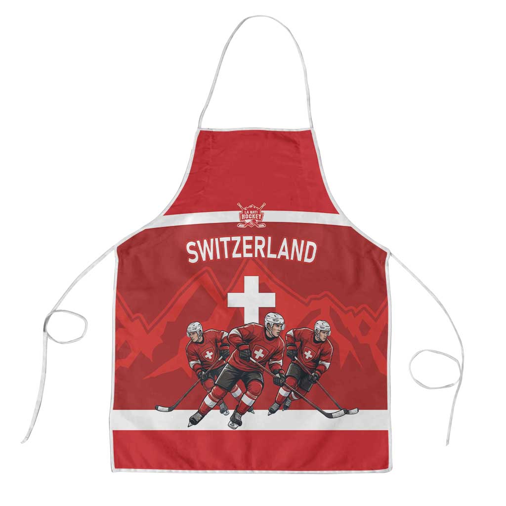 Switzerland Ice Hockey Apron La Nati World Glory