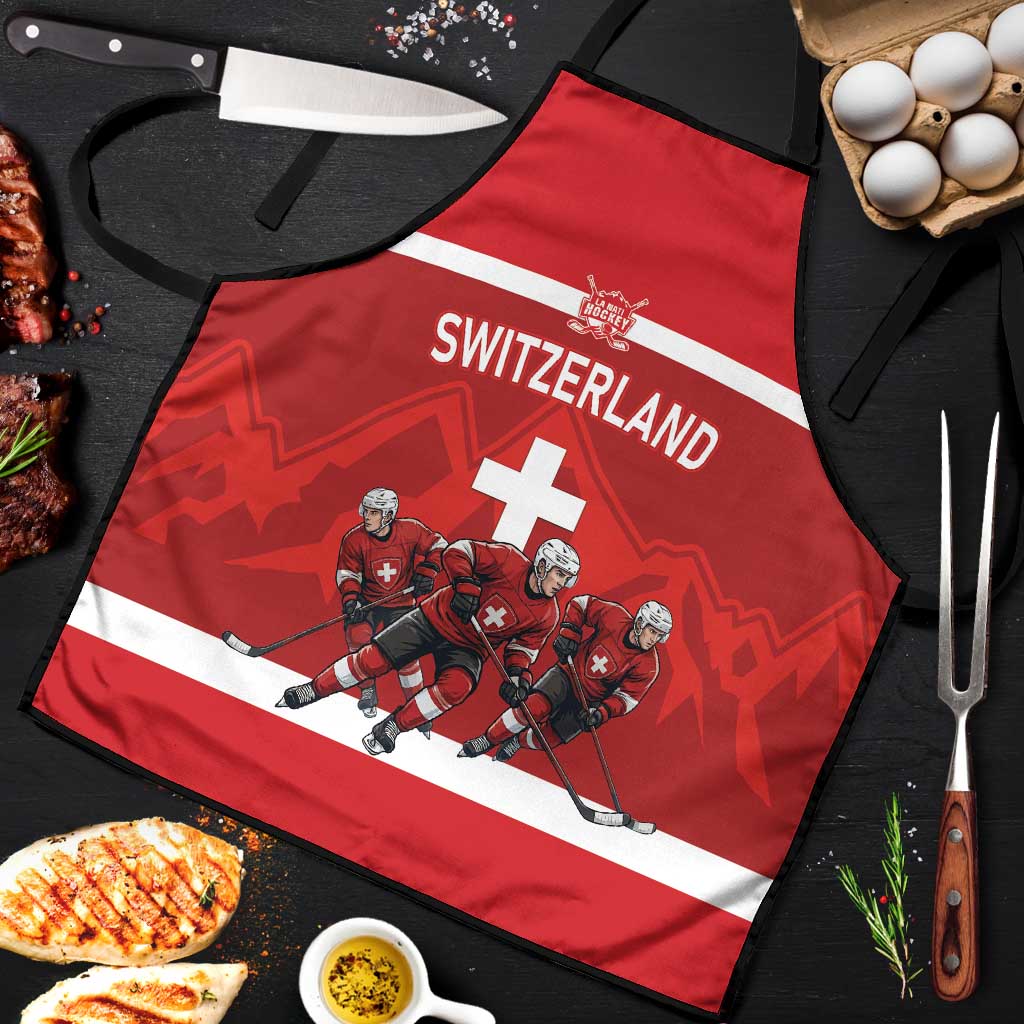 Switzerland Ice Hockey Apron La Nati World Glory