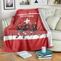 Switzerland Ice Hockey Blanket La Nati World Glory
