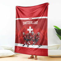 Switzerland Ice Hockey Blanket La Nati World Glory