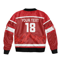Custom Switzerland Ice Hockey Bomber Jacket La Nati World Glory