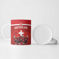 Custom Switzerland Ice Hockey Ceramic Mug La Nati World Glory