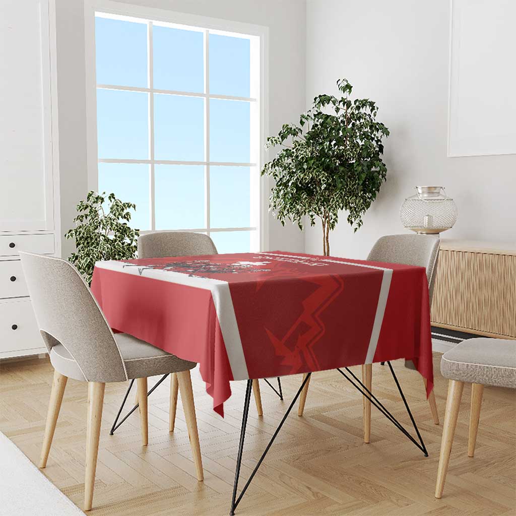 Switzerland Ice Hockey Tablecloth La Nati World Glory