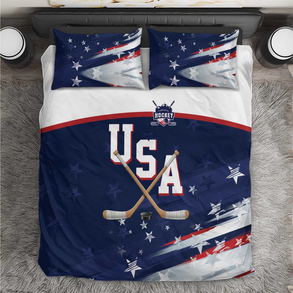 USA Ice Hockey Bedding Set American Power 2026 Edition
