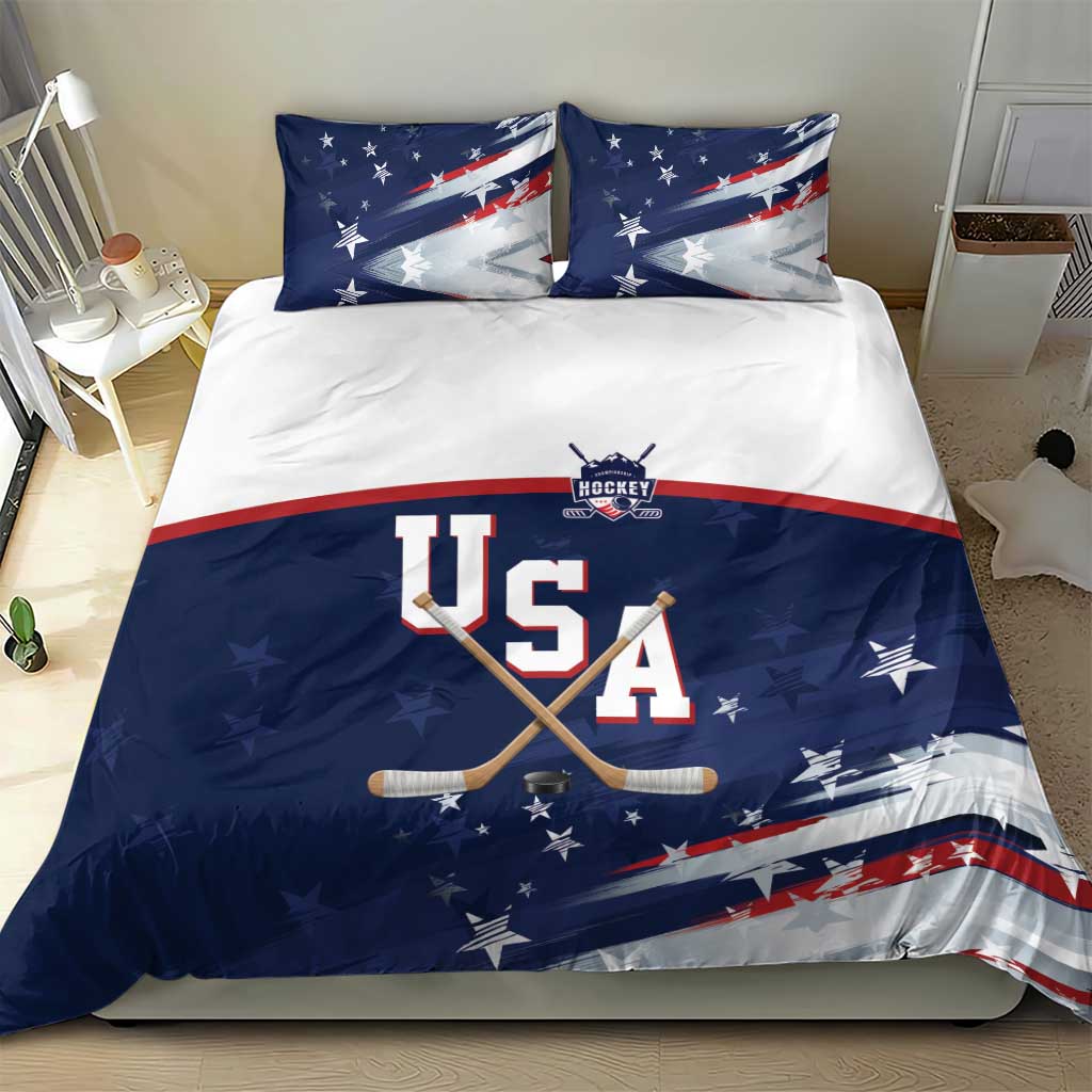 USA Ice Hockey Bedding Set American Power 2026 Edition