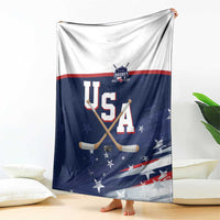 USA Ice Hockey Blanket American Power 2026 Edition