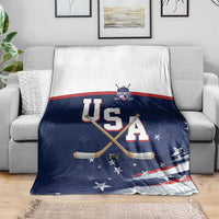 USA Ice Hockey Blanket American Power 2026 Edition