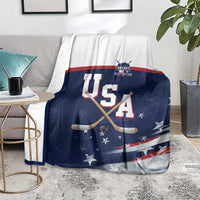 USA Ice Hockey Blanket American Power 2026 Edition