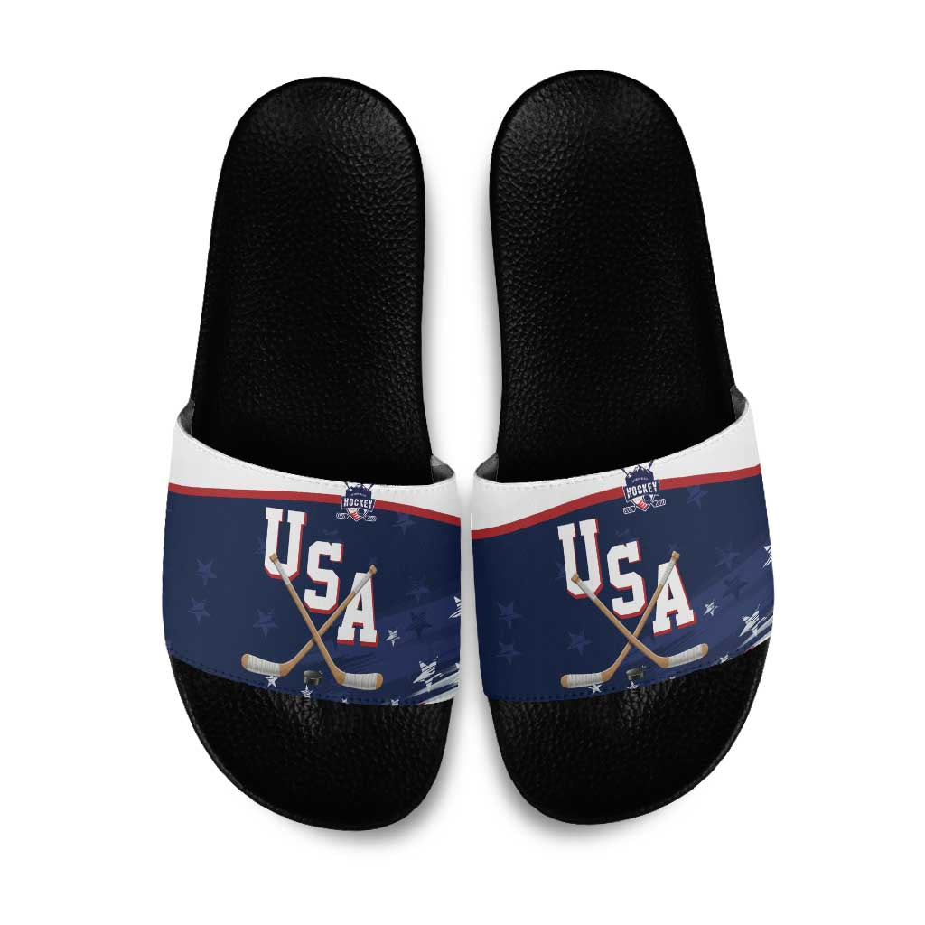 USA Ice Hockey Slide Sandals American Power 2026 Edition