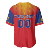 Custom Romania Volleyball Baseball Jersey Sporty Style
