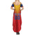 Custom Romania Volleyball Family Matching Summer Maxi Dress and Hawaiian Shirt Sporty Style