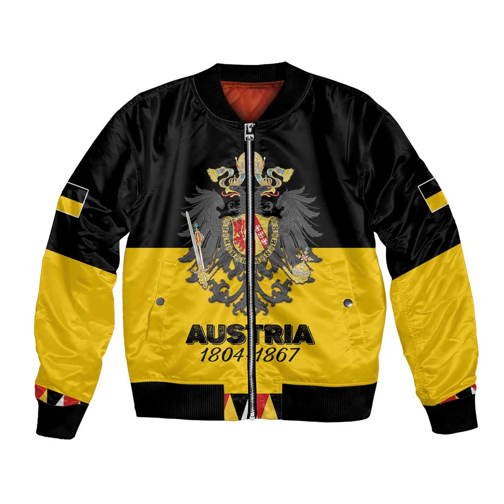 Austrian Empire 1804–1867 Bomber Jacket Flag Style