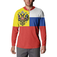 Russian Empire 1721–1917 Button Sweatshirt Flag Style