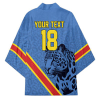 Custom DR Congo Football Kimono Leopard Pride Heritage Edition