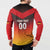 Custom Germany Football Button Sweatshirt Special Flag Style - Wonder Print Shop