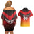 Custom Germany Football Couples Matching Off Shoulder Short Dress and Hawaiian Shirt Special Flag Style - Wonder Print Shop