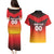 Custom Germany Football Couples Matching Puletasi and Hawaiian Shirt Special Flag Style - Wonder Print Shop