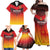 Custom Germany Football Family Matching Off Shoulder Maxi Dress and Hawaiian Shirt Special Flag Style - Wonder Print Shop