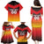 Custom Germany Football Family Matching Puletasi and Hawaiian Shirt Special Flag Style - Wonder Print Shop