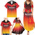 Custom Germany Football Family Matching Summer Maxi Dress and Hawaiian Shirt Special Flag Style - Wonder Print Shop